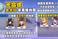 原神 V5.5】爱可菲 / 夏洛蒂突破必看！苍晶螺 111+14+5 全点位采集攻略，附高效路线与商店获取指南