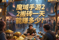 魔域手游2搬砖一天能赚多少？