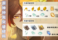 原神钟离突破材料一览！90 级全材料清单 + 速刷技巧